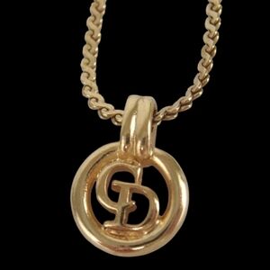 Christian Dior Vintage Necklace + Dior Box